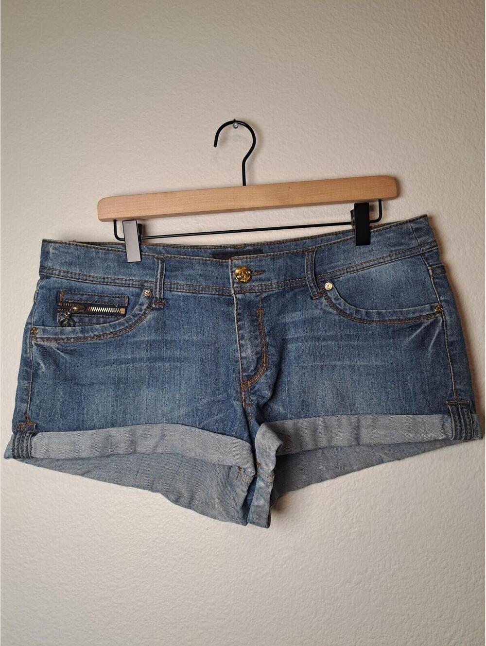 VTG Y2K Women’s Baby Phat Shorts, Size 12/ Waist 36 2 Inches Inseam  Denim